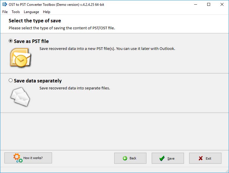 Explains how to convert OST to PST file Outlook on any PC